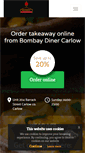 Mobile Screenshot of bombaydiner.ie